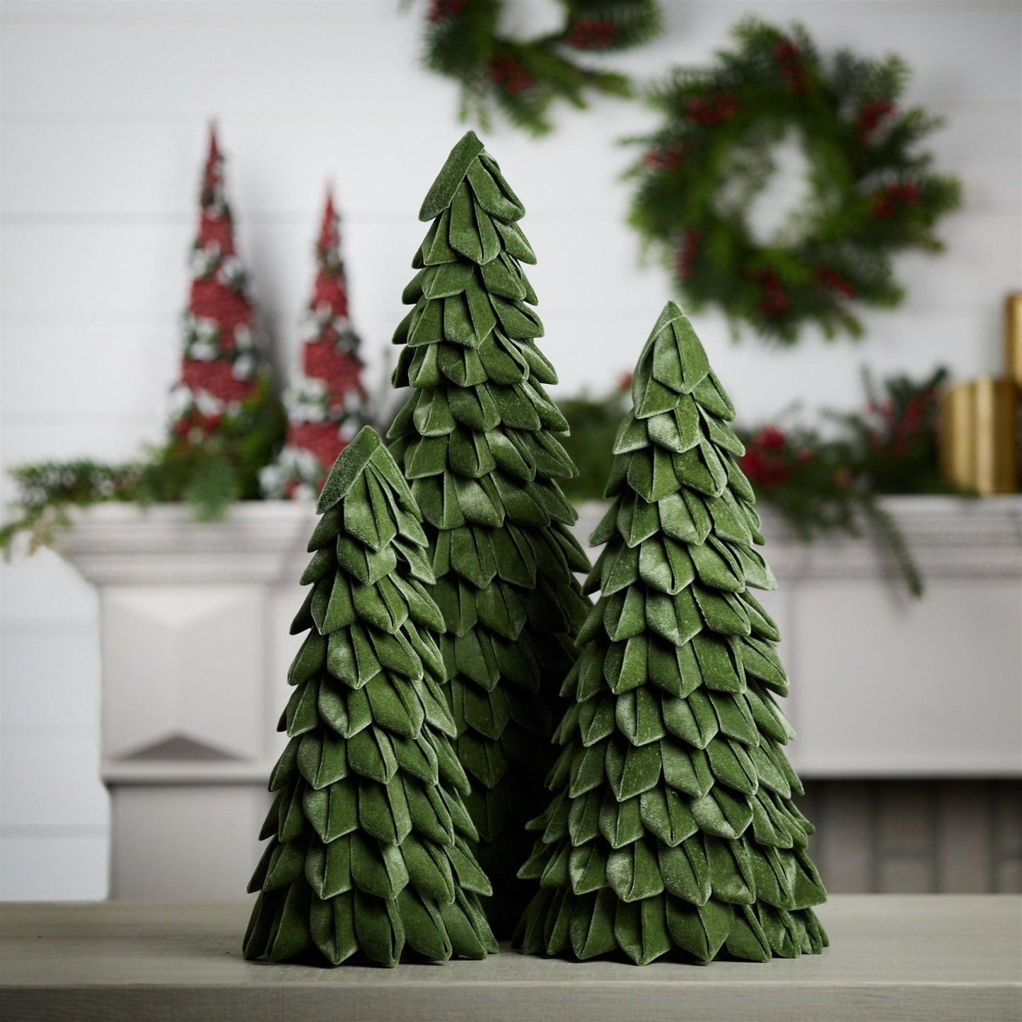 Fabric Pine Tree (Set of 2)