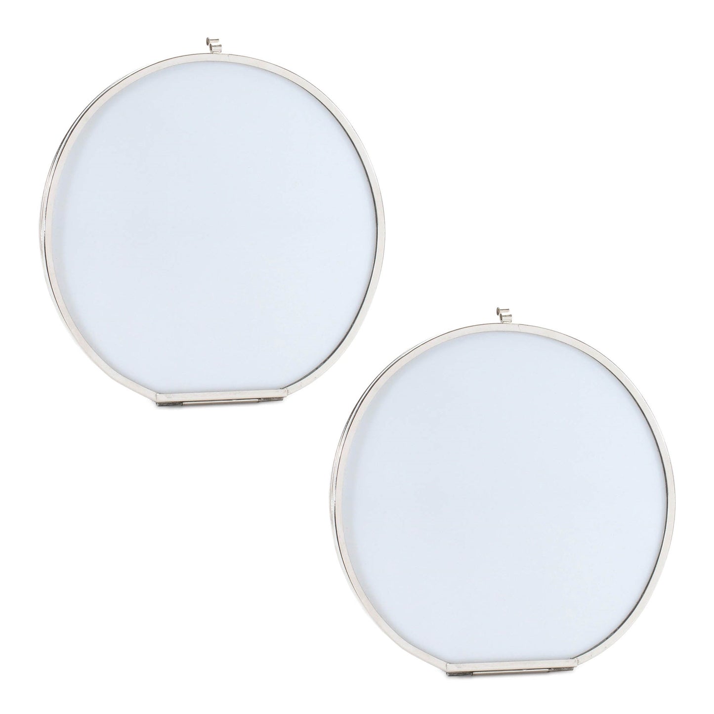 Round Iron Picture Frame (Set of 2)