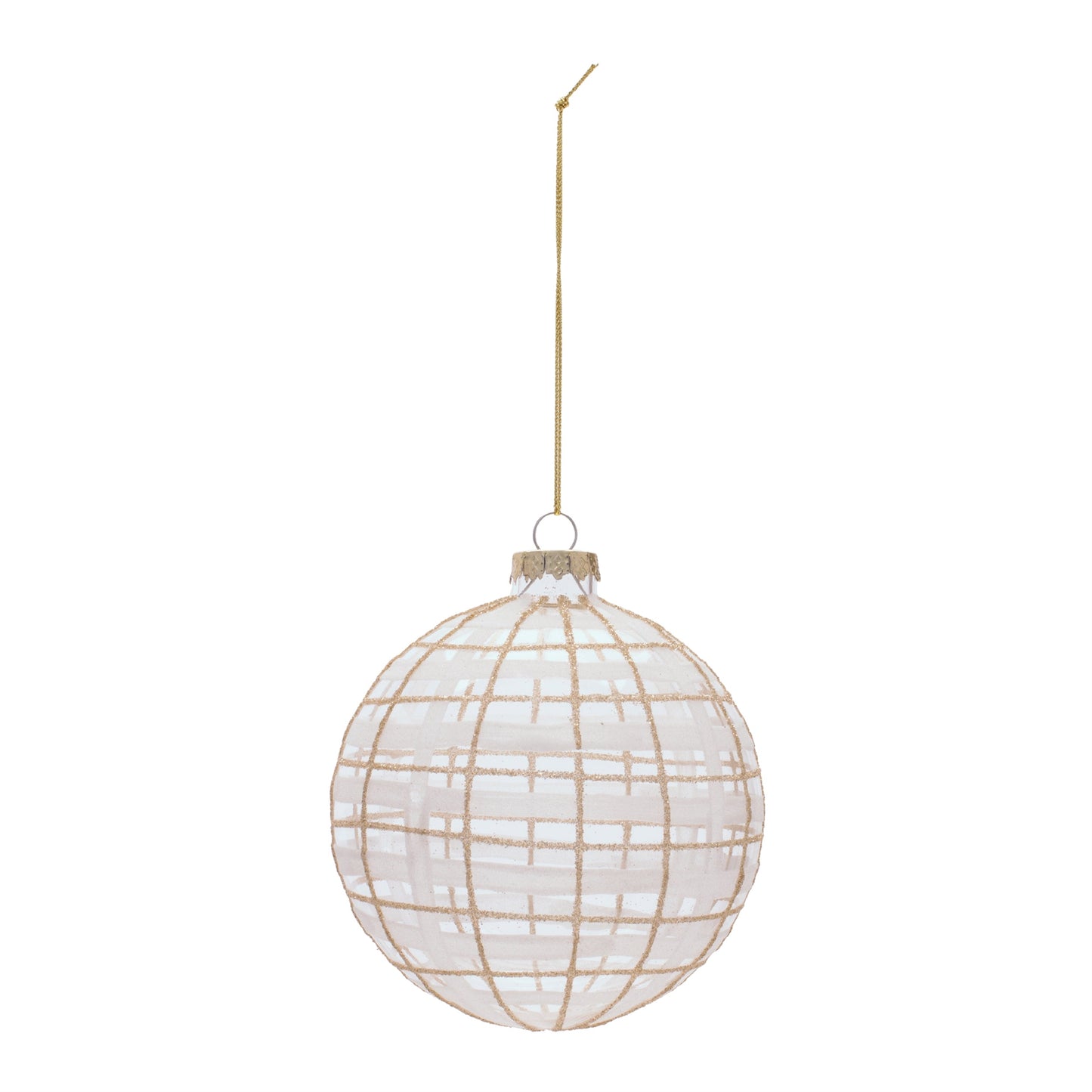 Glass Ball Ornament Set of 6 Ð 4"