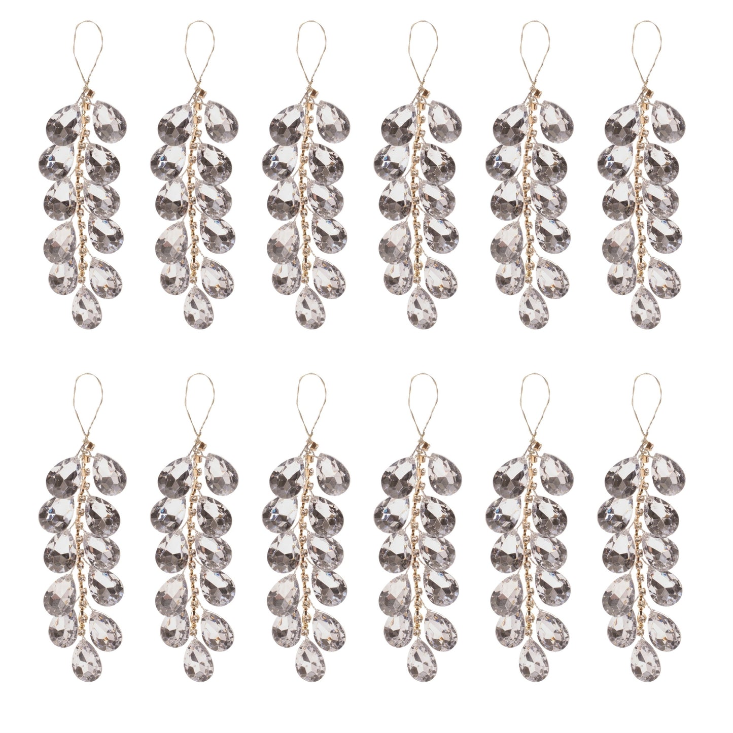 Jewel Ornaments (Set of 12)