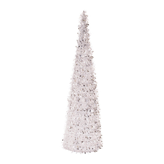 Tinsel Cone Tree (Set of 3)