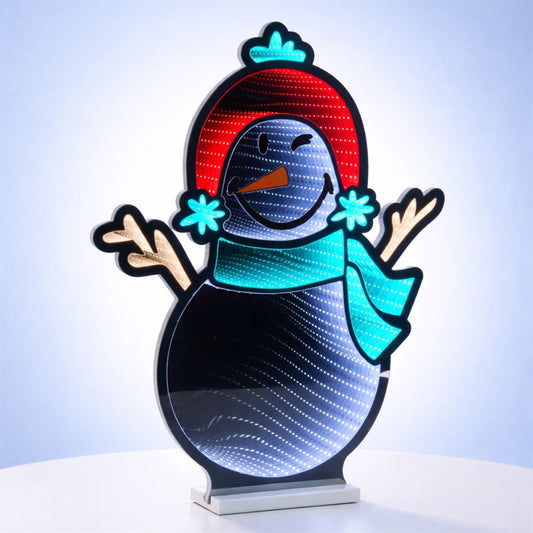 SmileyWorld¨_ Holiday Snowman Ekkolight 24"H