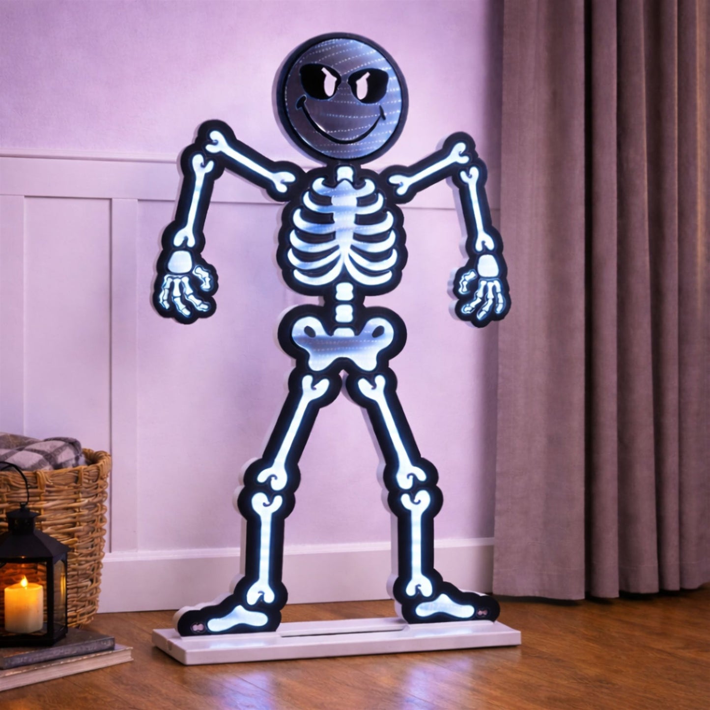 SmileyWorld¨ Halloween Skeleton Ekkolight 36"H
