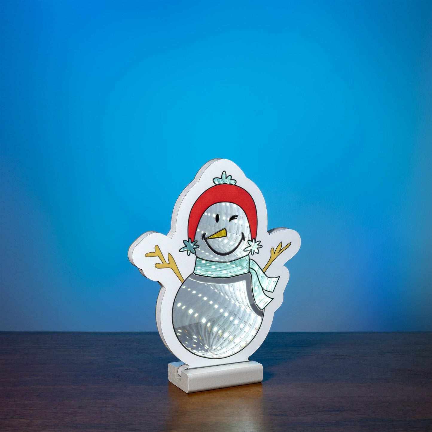 SmileyWorld¨ Snowman Ekkolight 8.75"H