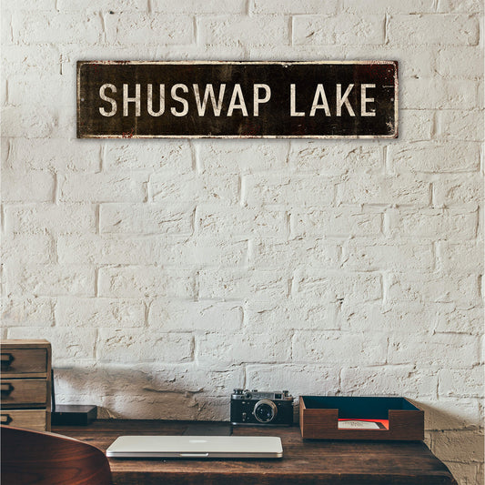 Landmark Classic Custom Signs: Black 1 - Wall Decor