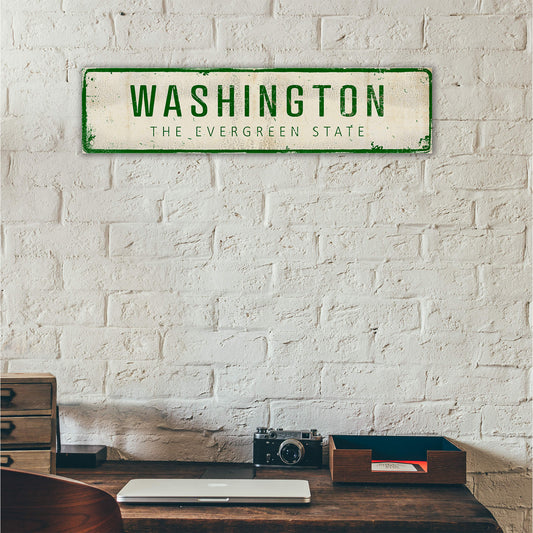 Landmark Classic Custom Signs: Green Text 2 - Wall Decor