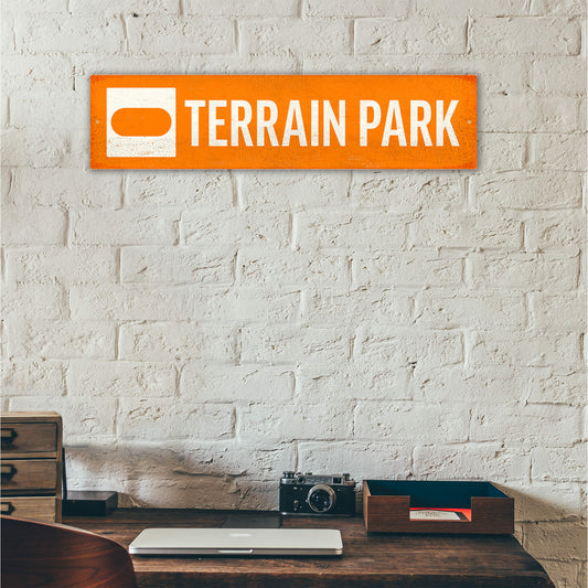 Ski Run Custom Signs: Terrain Park - Wall Decor