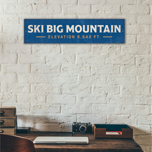 Landmark Signature Custom Signs: Blue 2 - Wall Decor