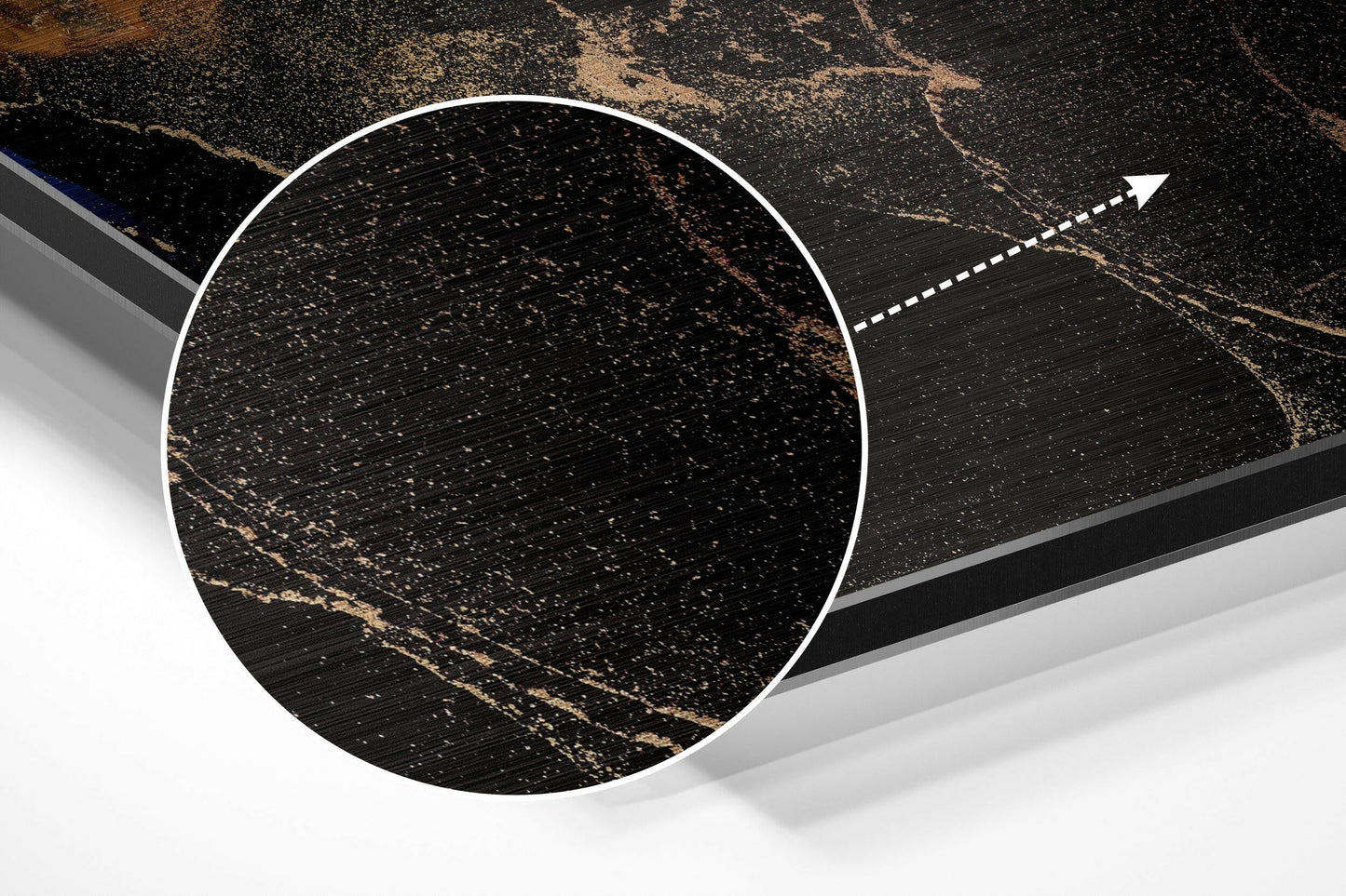 Marmoreal Brushed Aluminium Dibond Wall Art