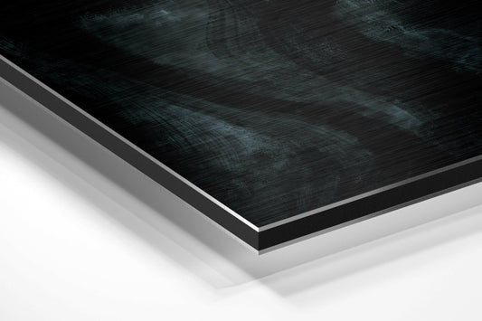 Scary Panda Brushed Aluminium Dibond Wall Art