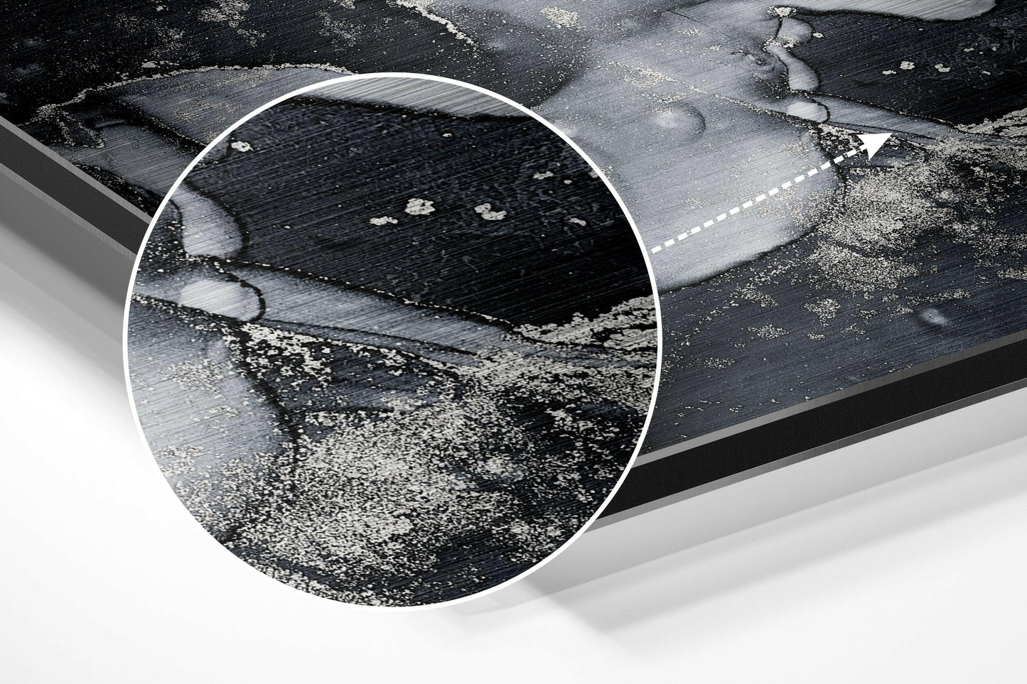 Marmoreal Brushed Aluminium Dibond Wall Art