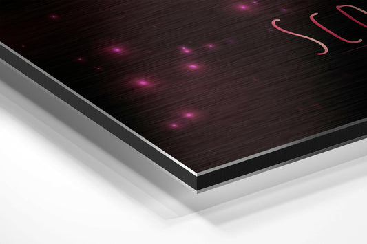 Scorpio Brushed Aluminium Dibond Wall Art