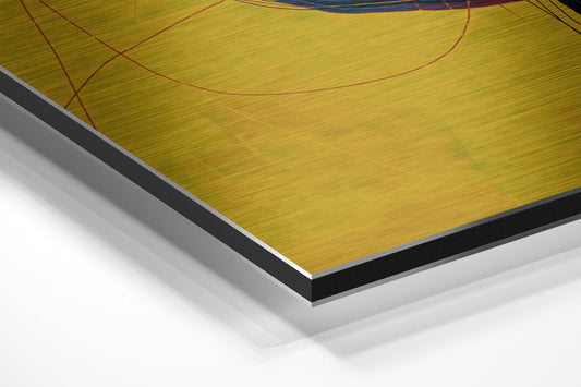 The Hole Brushed Aluminium Dibond Wall Art