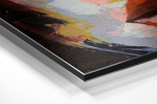 Beauty Brushed Aluminium Dibond Wall Art