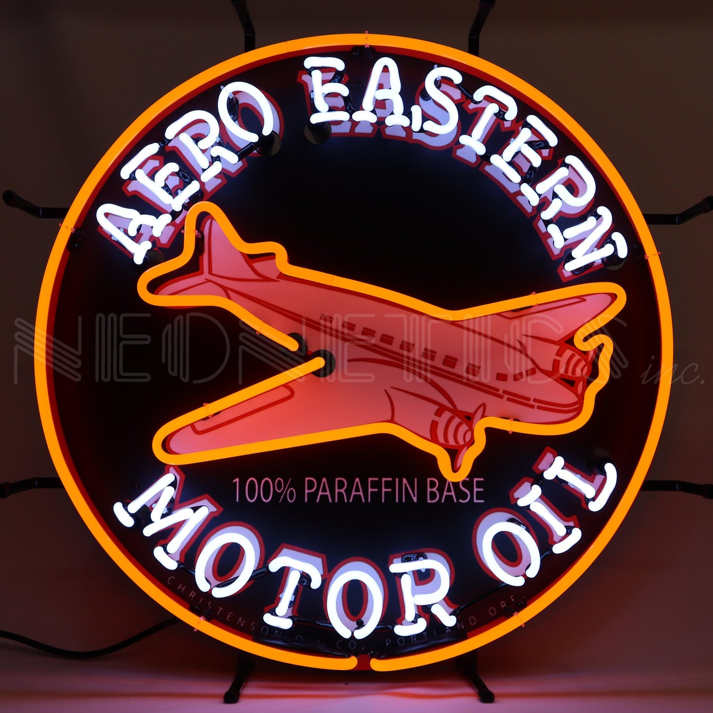 Aero Eastern Gasoline Neon Sign