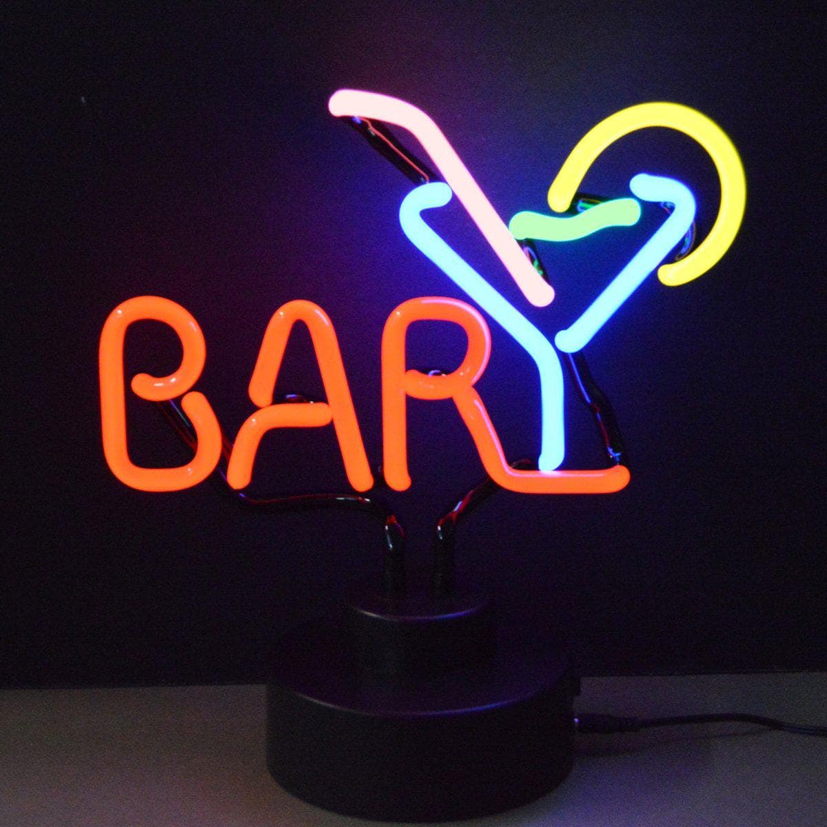 Bar Martini Neon Sculpture