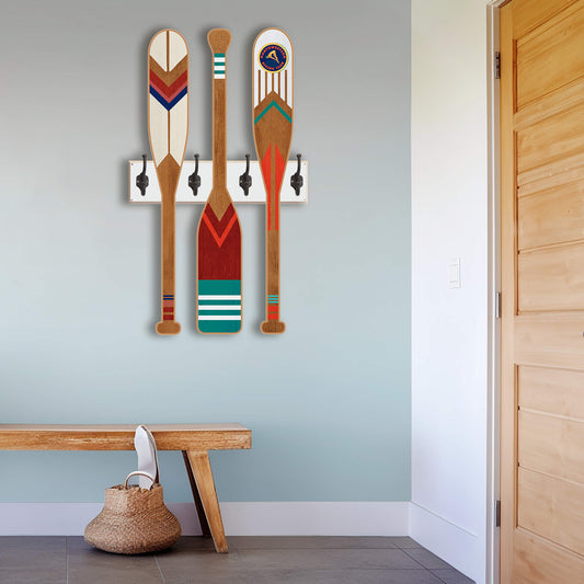 Oar Coatrack - Classic Trio Edition