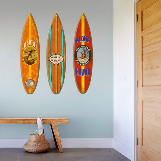 Surf Riders - Surfboard Wall Art