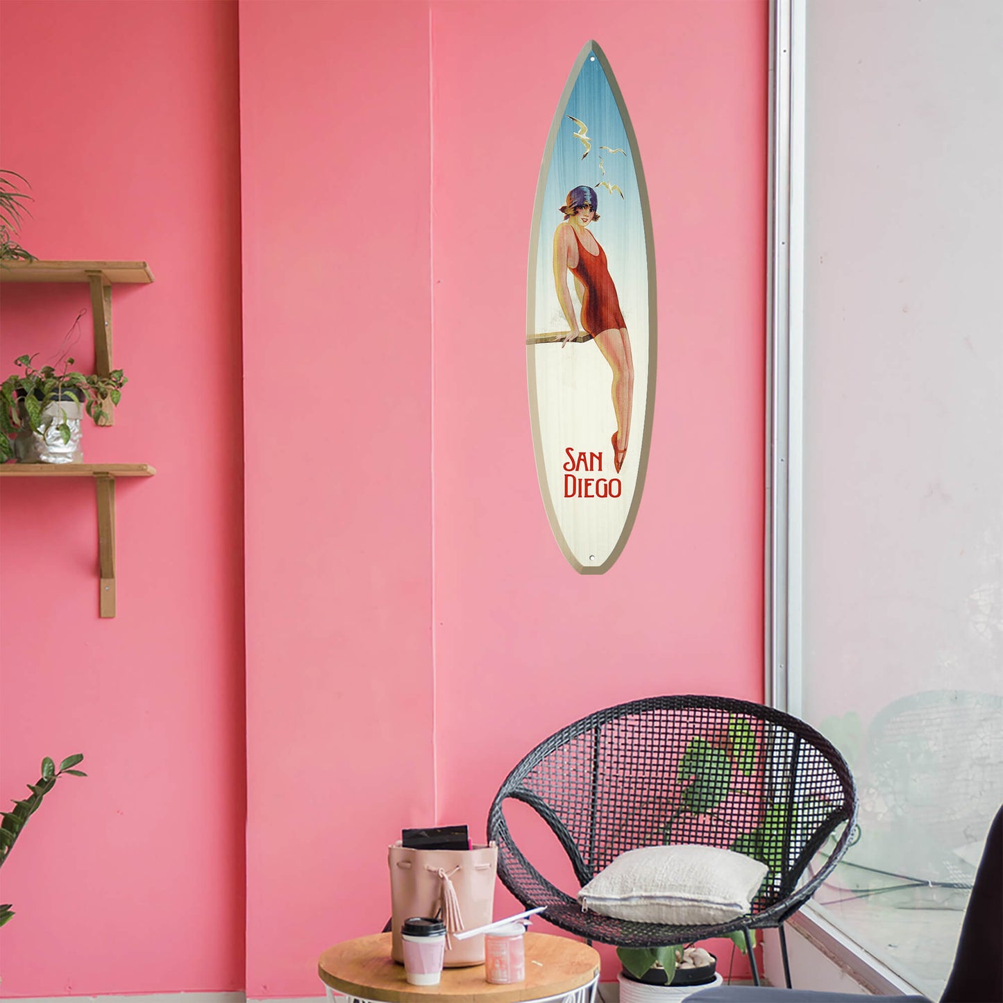 Season of the Sun - Surfboard Wall Art