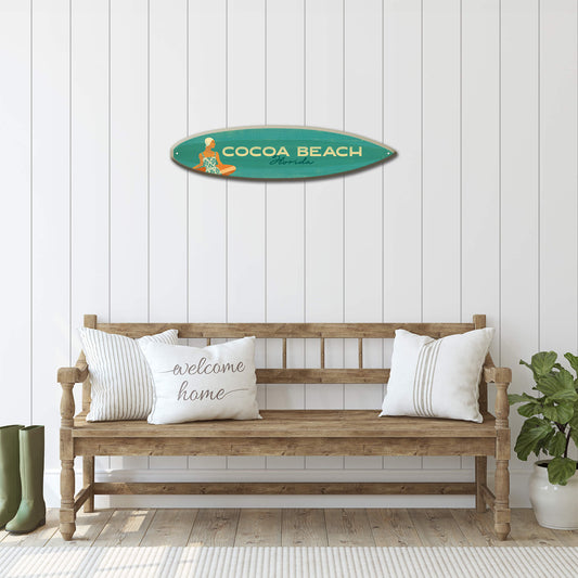 Seaside Style - Surfboard Wall Art
