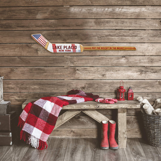 Hockey Stick Cut Up - Wood Wall Decor