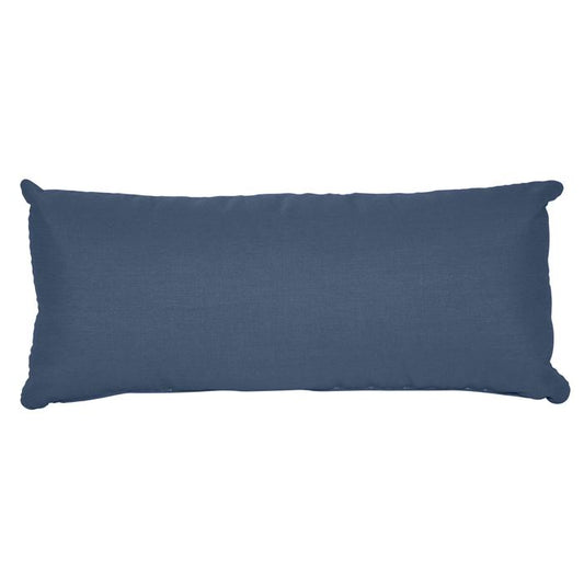 7" x 17" Lumbar Sunbrella® Outdoor Throw Pillow – Supportive Comfort with Weather-Resistant Style