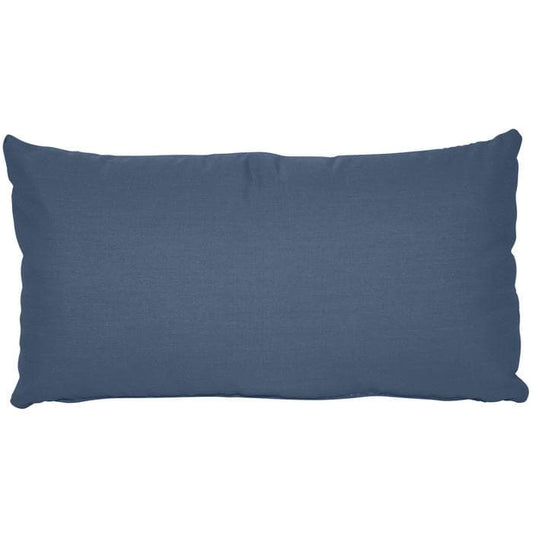12" x 17" Kidney-Shaped Sunbrella® Outdoor Throw Pillow – Stylish Comfort for Any Space