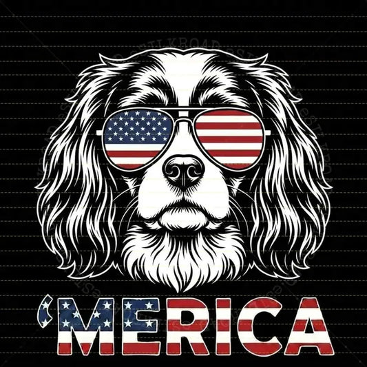 "Patriotic Pups" 4th of July Dog Lover T-Shirt