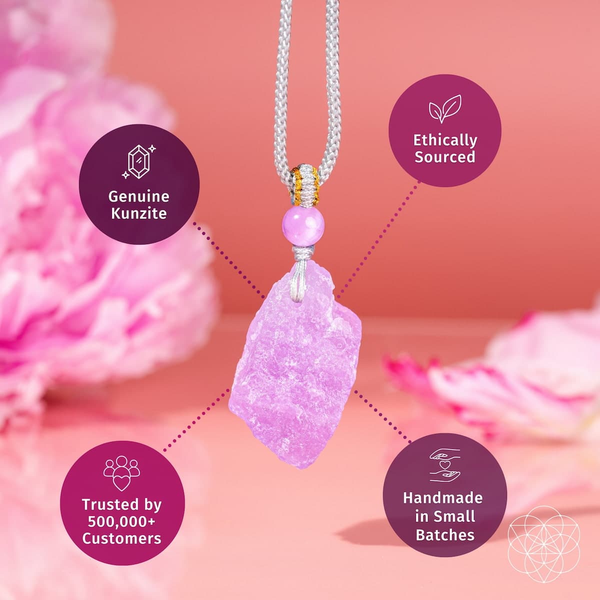 Rarer Than Diamonds - The Pink Kunzite Pendant