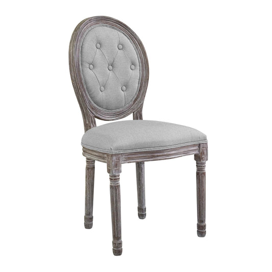 Arise Upholstered Fabric Dining Side Chair Set of 4 by Modway