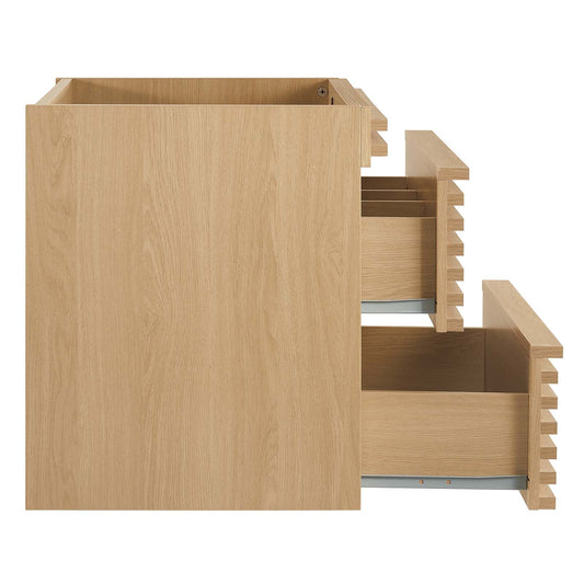 Render 24" Wall-Mount Bathroom Vanity Cabinet (Sink Basin Not Included) by Modway