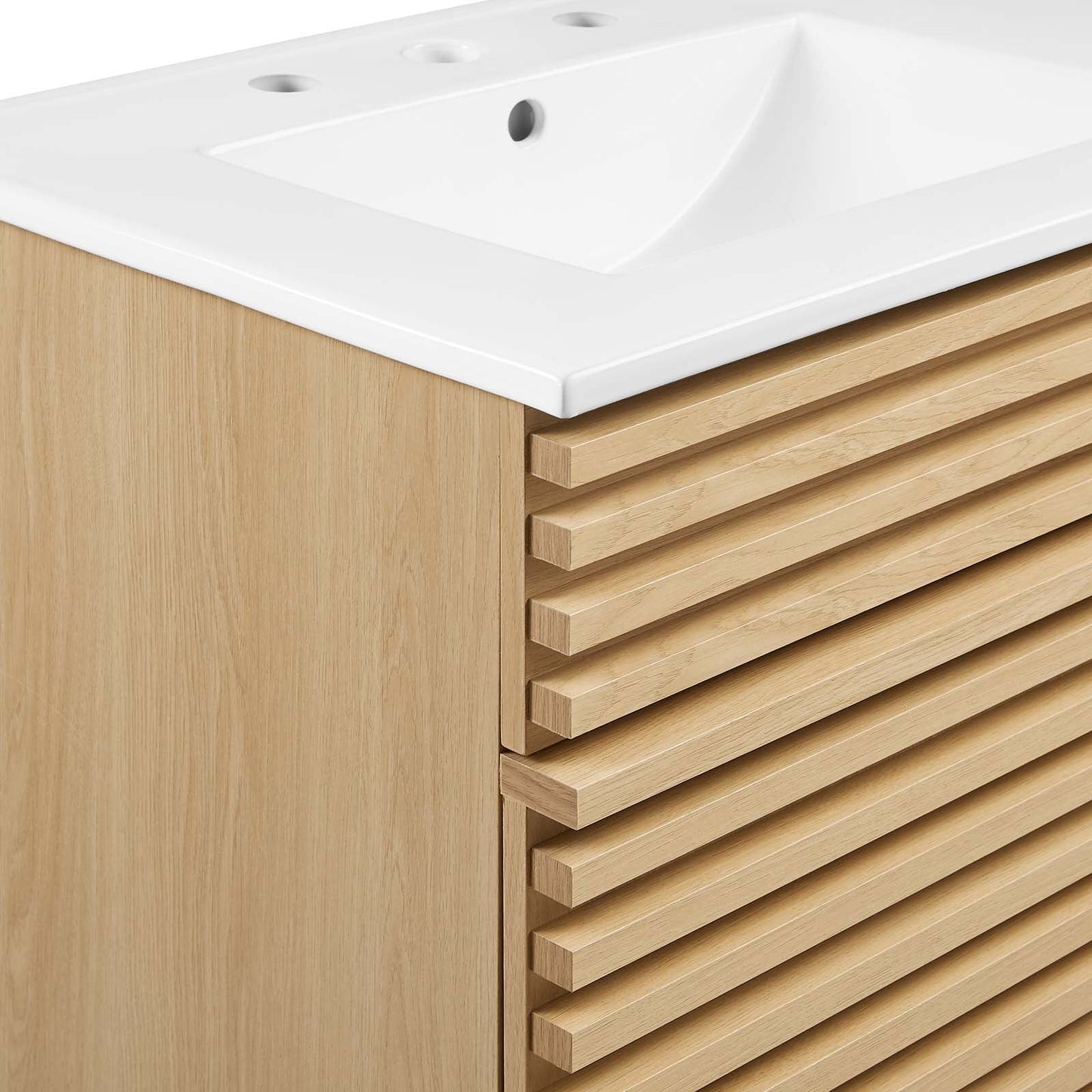 Render 48" Double Sink Bathroom Vanity by Modway