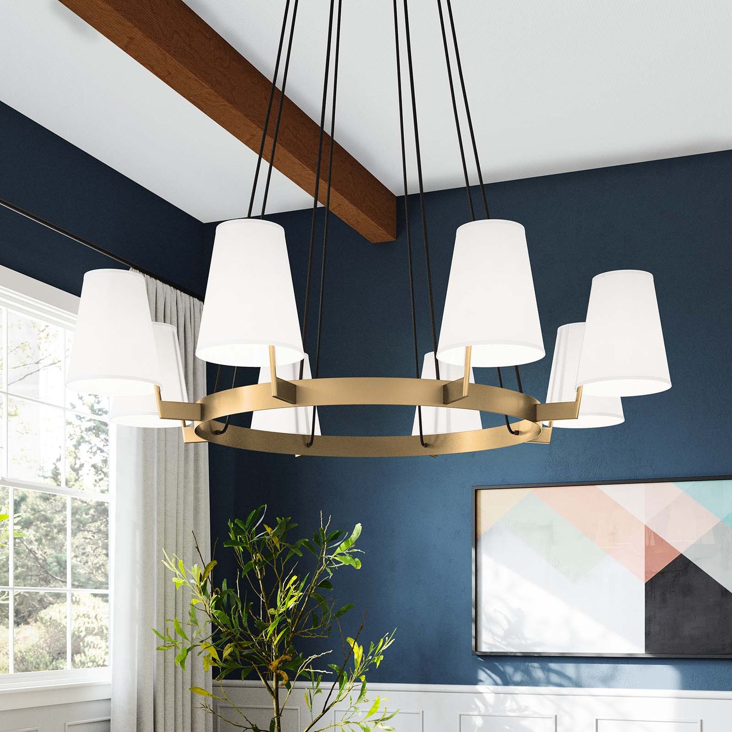 Surround 8-Light Chandelier by Modway