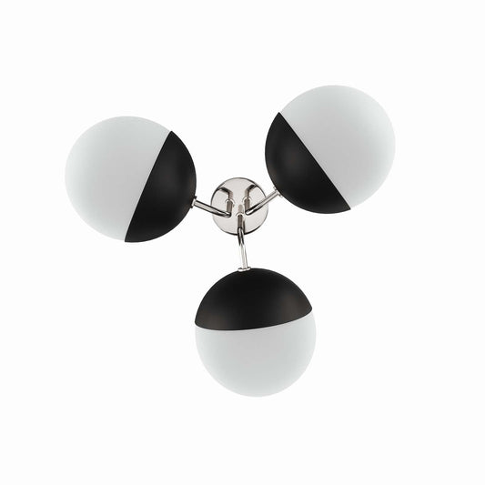 Stellar 3-Light Semi-Flush Ceiling Light by Modway
