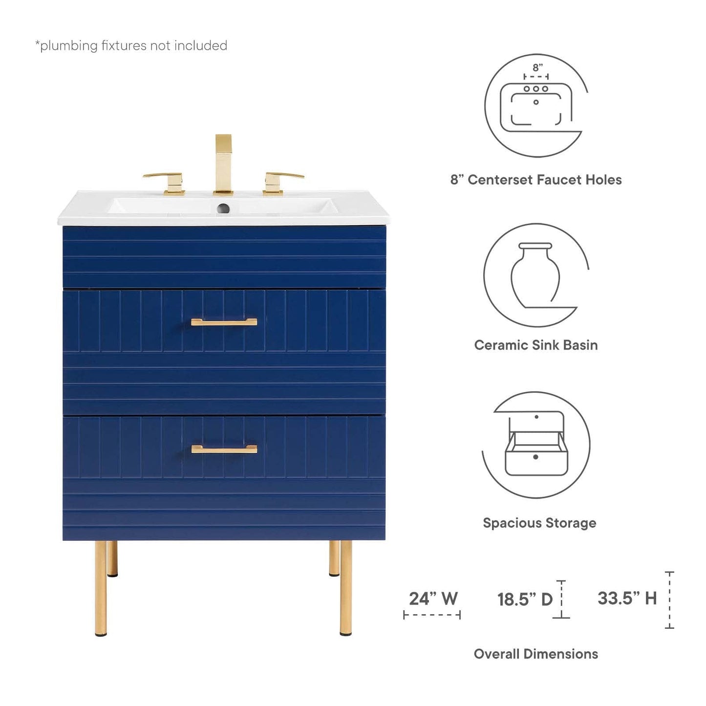 Daybreak 24" Bathroom Vanity by Modway