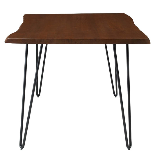 Ardor 60" Live Edge Acacia Wood Acacia Wood Dining Table by Modway