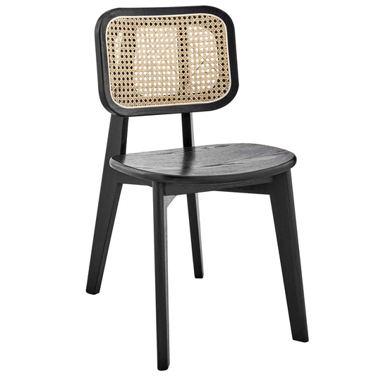 Habitat Wood Dining Side Chair Set of 2 by Modway