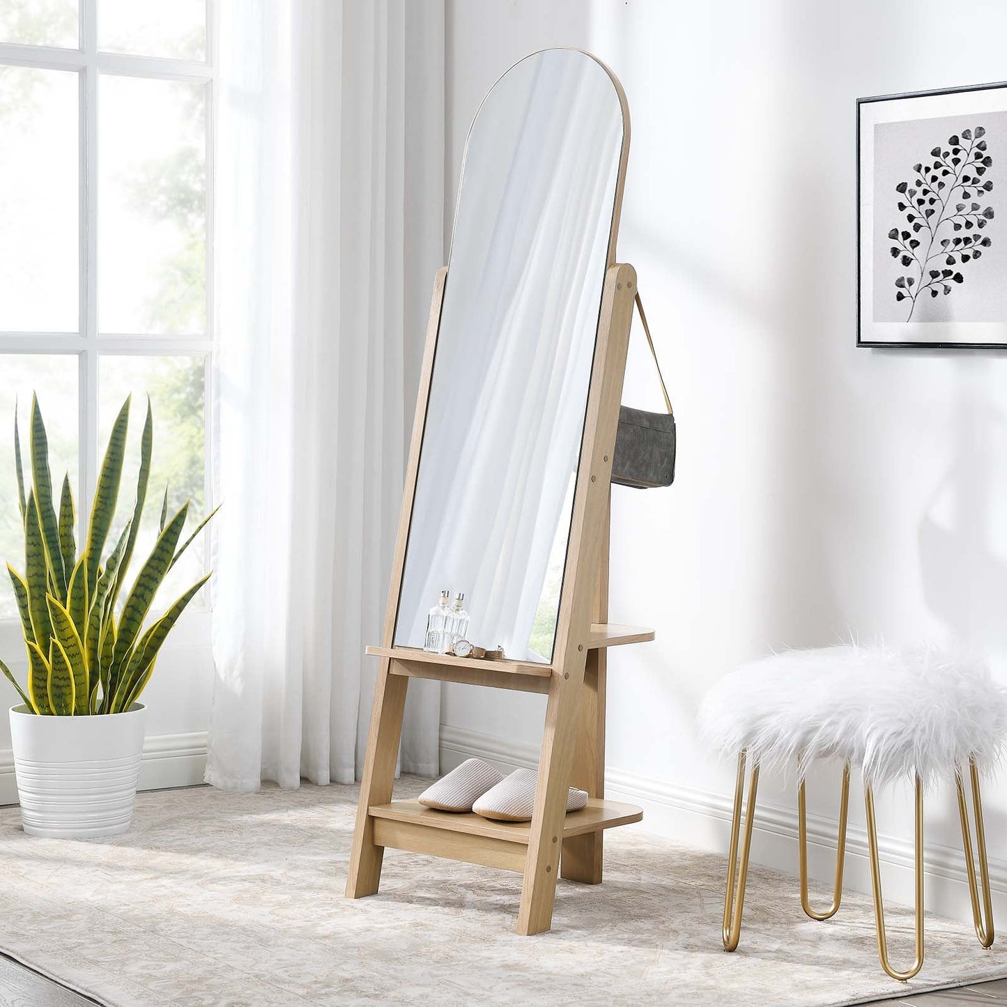 Ascend Standing Mirror by Modway