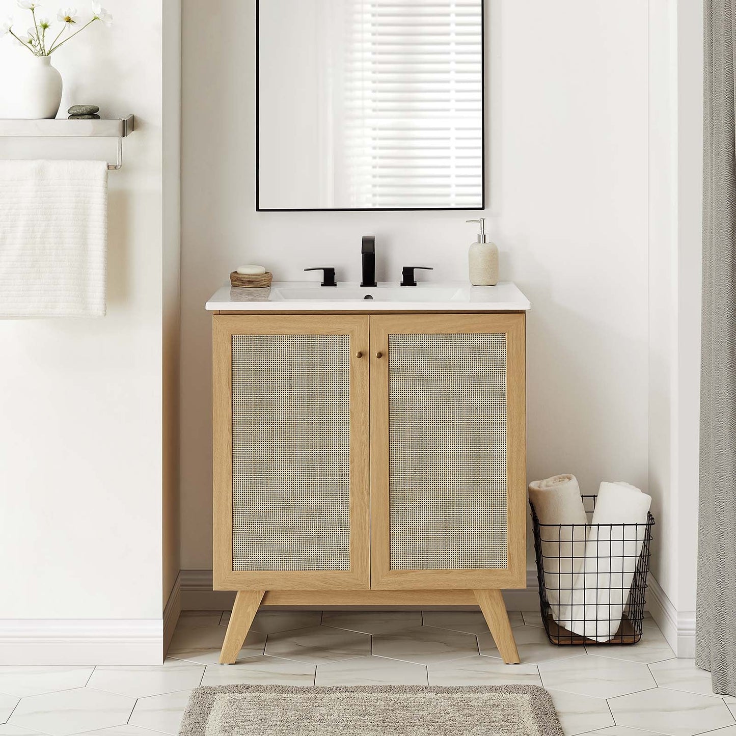 Soma 30Ó Bathroom Vanity Cabinet (Sink Basin Not Included) by Modway