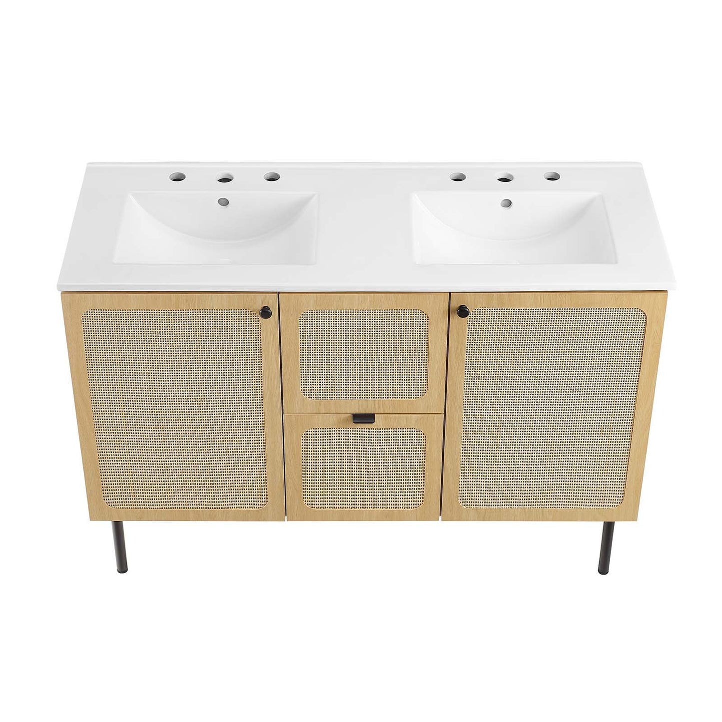 Chaucer 48" Double Sink Bathroom Vanity by Modway