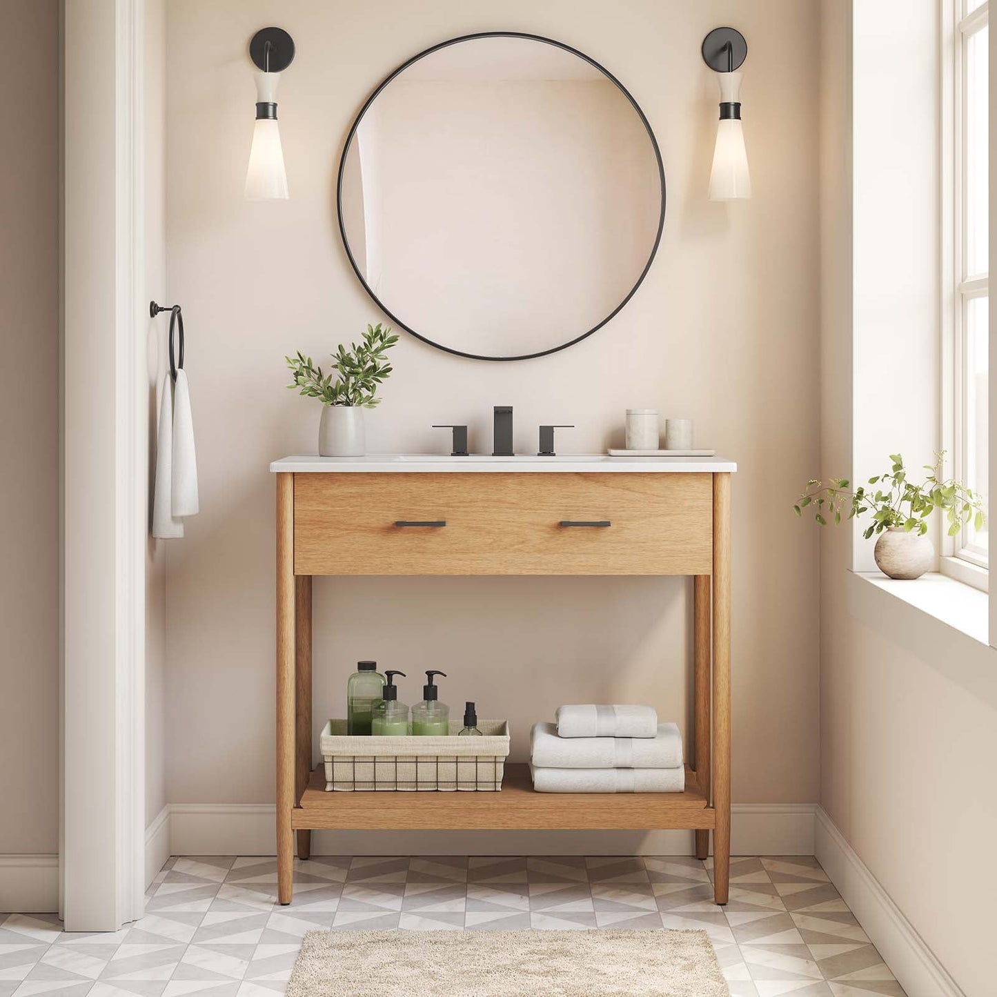 Zaire 36" Bathroom Vanity by Modway