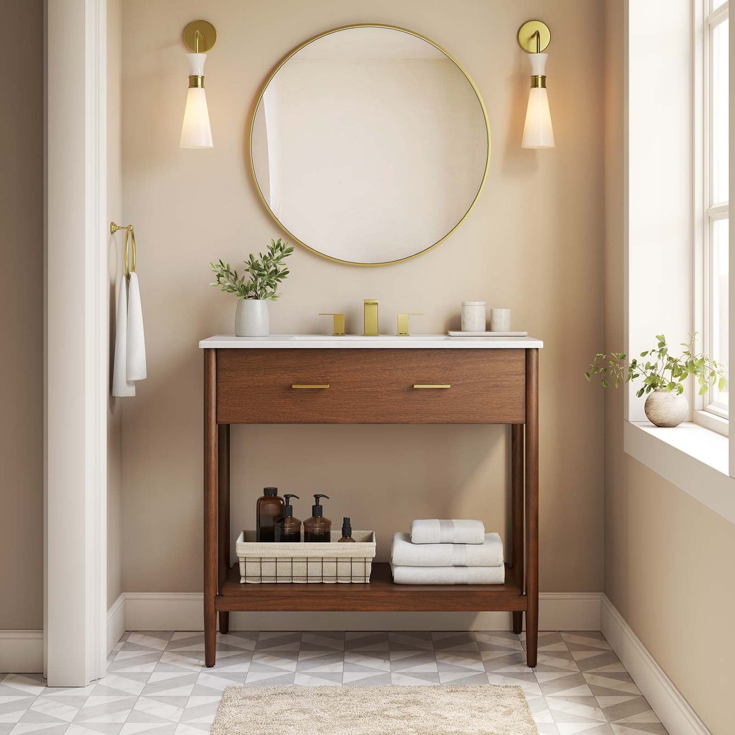 Zaire 36" Bathroom Vanity by Modway