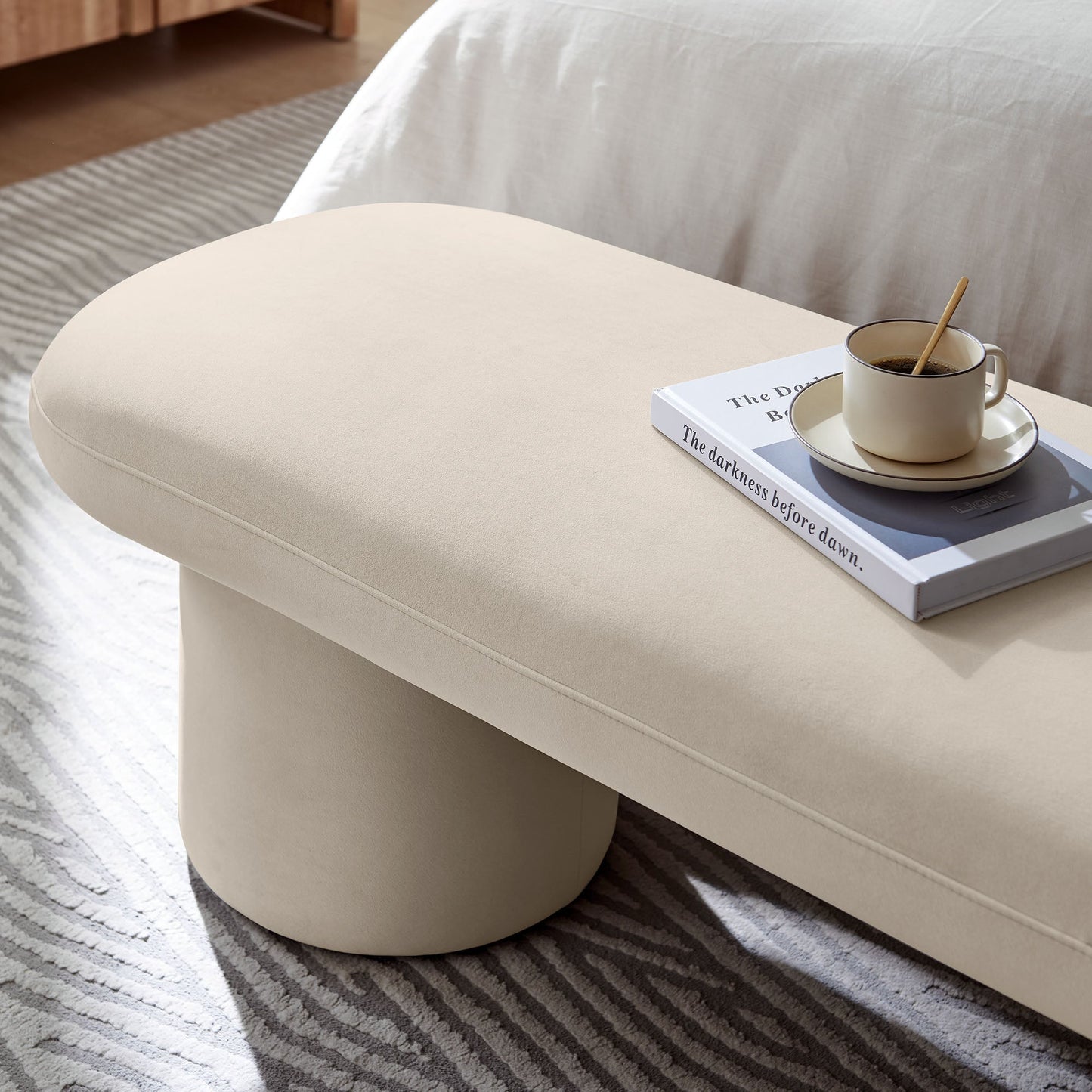 Orla Performance Velvet Bench by Modway