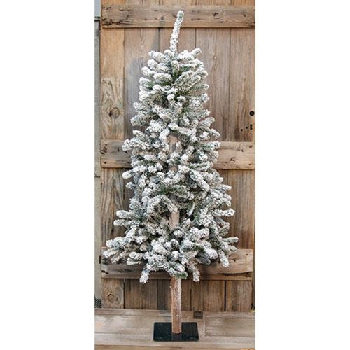 Heavy Flocked Alpine Tree 5ft