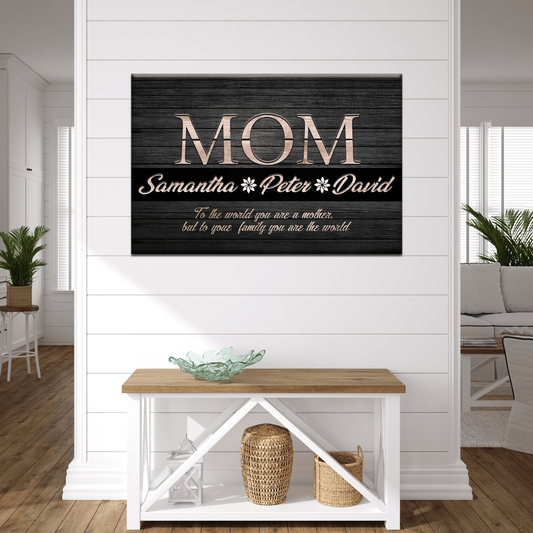 You Are the World, Mom Sign