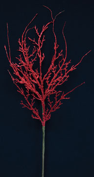 Glitter Twig Spray Red (Pack of 4)