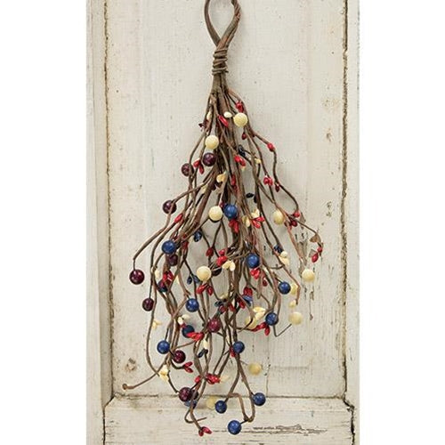 Americana Berry Teardrop (Pack of 4)