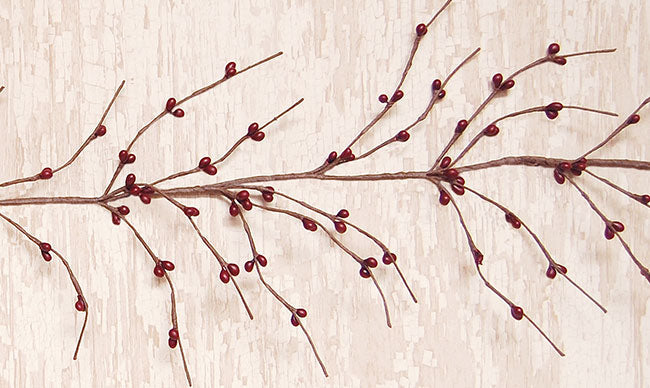 Wispy Burgundy Garland 5' (Pack of 4)