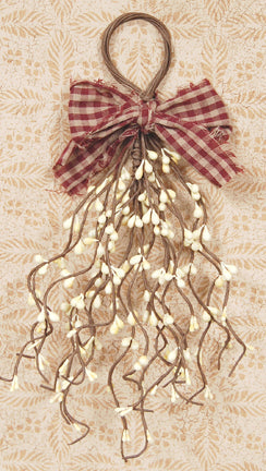 Pip Berry Wispy Teardrop Ivory (Pack of 4)
