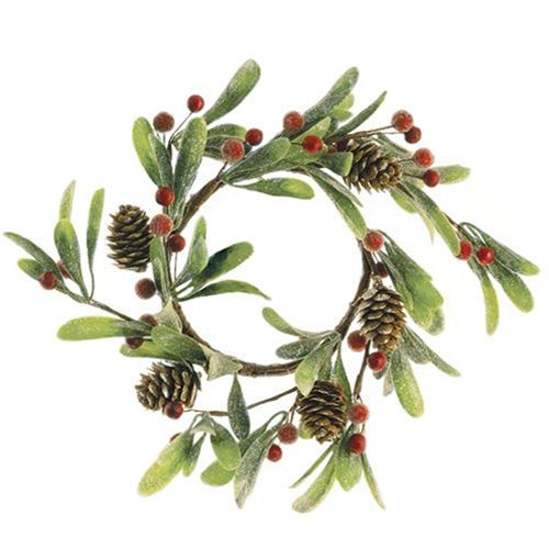 Merry Mistletoe Ring 4.5" (Pack of 4)